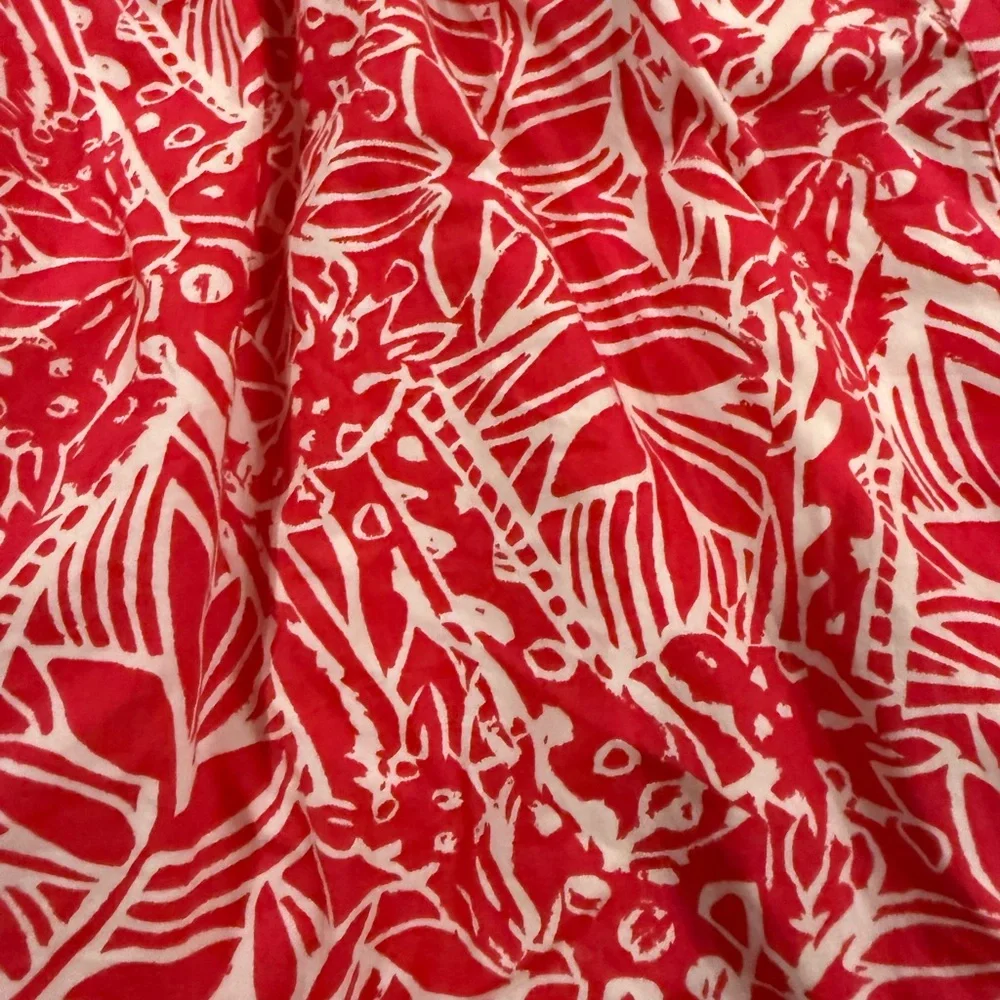 Lilly Pulitzer Pink Patterned Mini Skirt Size XS